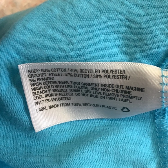 🍂Blue Ruffle Tank🍂 - Picture 6 of 6